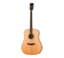 Parkwood P610 Акустическая гитара, дредноут, с футляром,  цвет натуральный, отделка глянцевая