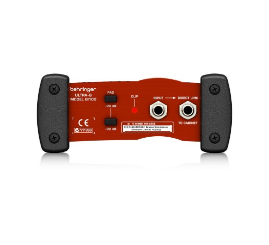 Behringer GI100 активный гитарный DI-бокс с имитацией спикера