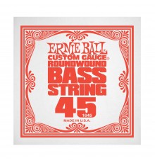 Ernie Ball 1645 струна для бас гитар никель, калибр 045