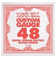 Ernie Ball 1148 струна для электро и акустических гитар. Сталь, калибр .048