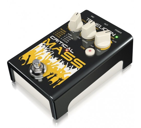 TC Helicon CRITICAL MASS вокальная педаль эффекта гармонизации и дублирования