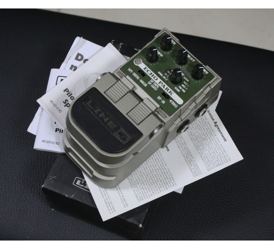 Line 6 Echo PARK DELAY PEDAL гитарная педаль USED