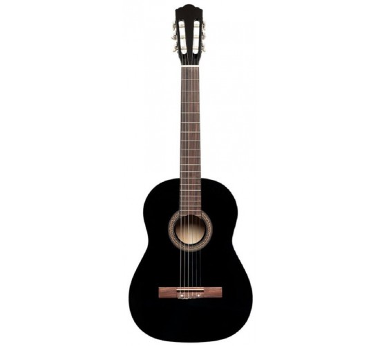 Stagg SCL50-BLK классическая гитара, размер 4/4, цвет чёрный