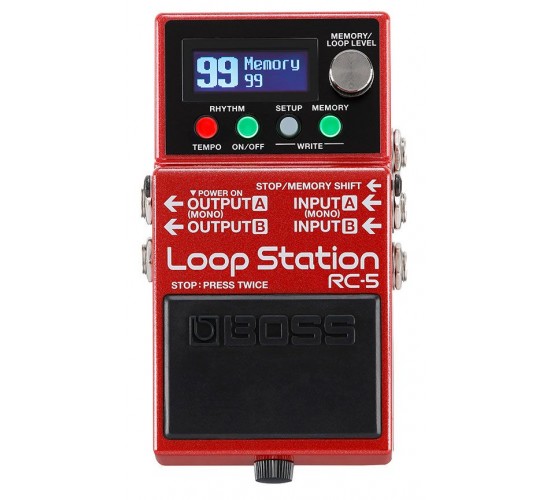 Boss RC-5 гитарная педаль лупер