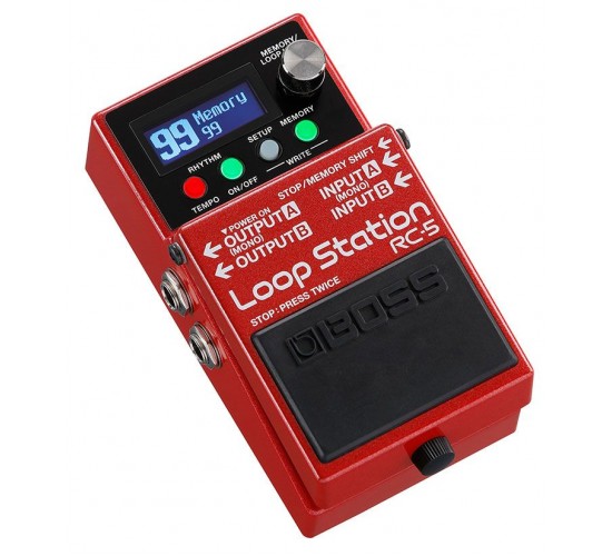 Boss RC-5 гитарная педаль лупер