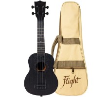 Flight NUS 310 BLACKBIRD укулеле сопрано, с чехлом