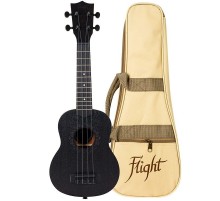 Flight NUS 310 BLACKBIRD укулеле сопрано, с чехлом