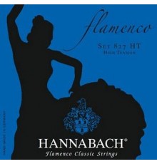 Hannabach 827HT Blue FLAMENCO Комплект струн для классической гитары желтый нейлон/посеребренные