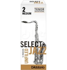 Rico RRS05TSX2M Select Jazz Трости для саксофона тенор, размер 2, средние (Medium), 5шт