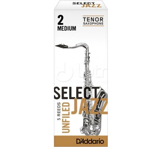 Rico RRS05TSX2M Select Jazz Трости для саксофона тенор, размер 2, средние (Medium), 5шт
