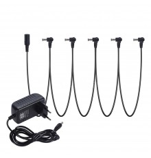 Mosky MPP-05 9V блок питания 9V DC 1000mA c разветвителем 5 педалей