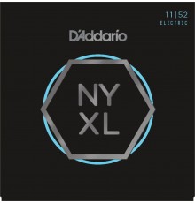 D'Addario NYXL1152 Комплект струн для электрогитары, никелированные, MTop/HBottom, 11-52