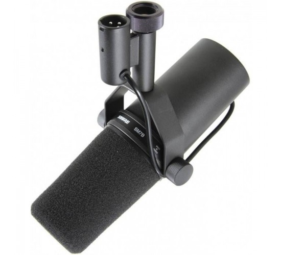 Shure SM7B динамический студийный микрофон (телевидение и радиовещание)