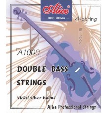 Alice A1000-4/4 Комплект струн для контрабаса