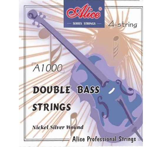 Alice A1000-4/4 Комплект струн для контрабаса