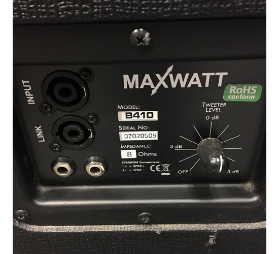 HIWATT B410 кабинет для бас-гитары 400 Вт