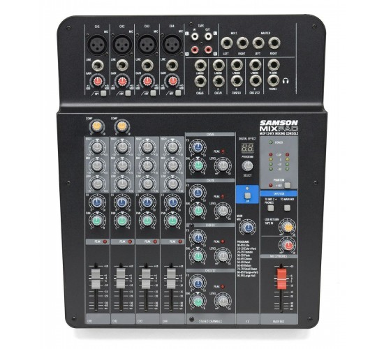 Samson MixPad MXP124FX малошумящий микшерный пульт