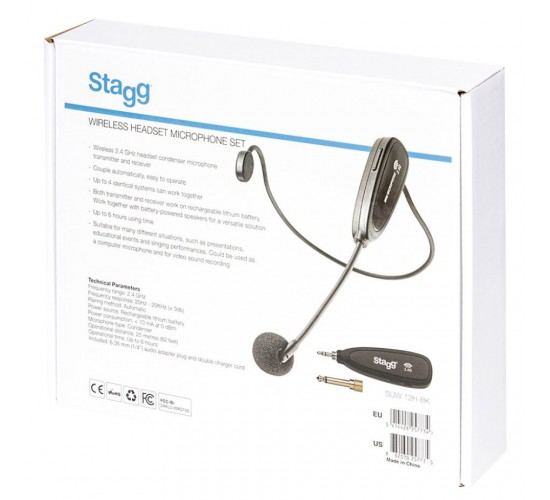 Stagg SUW 12H-BK головная радиосистема
