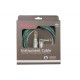 Kirlin IWB-202PFGL 3M WBT кабель инструментальный, прям/угл, 3м, цвет Wave Teal