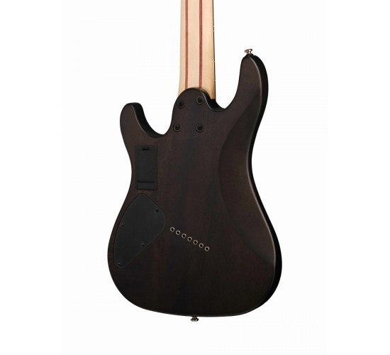 Cort KX507MS SDB электрогитара 7-струнная, мультимензурная, коричневый санберст