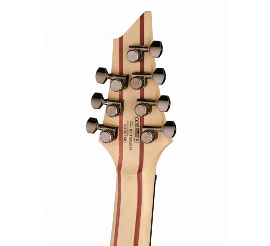 Cort KX507MS SDB электрогитара 7-струнная, мультимензурная, коричневый санберст