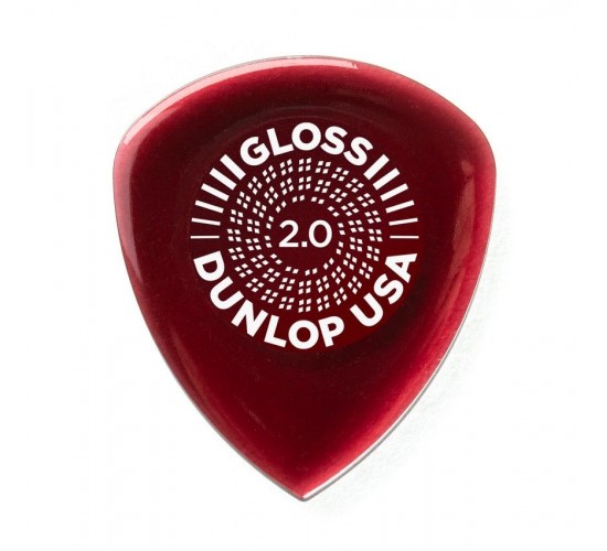 Dunlop Flow Gloss медиатор, толщина 2мм
