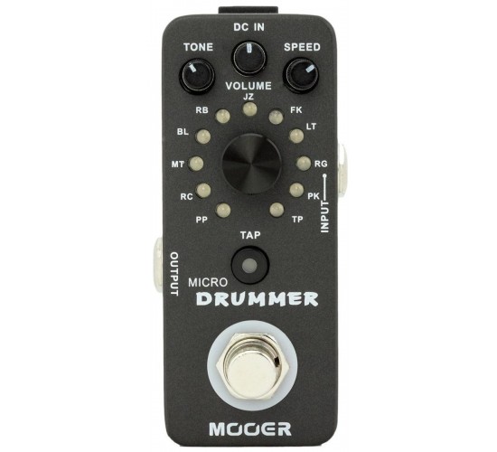 Mooer Micro Drummer мини драм-машина + метроном