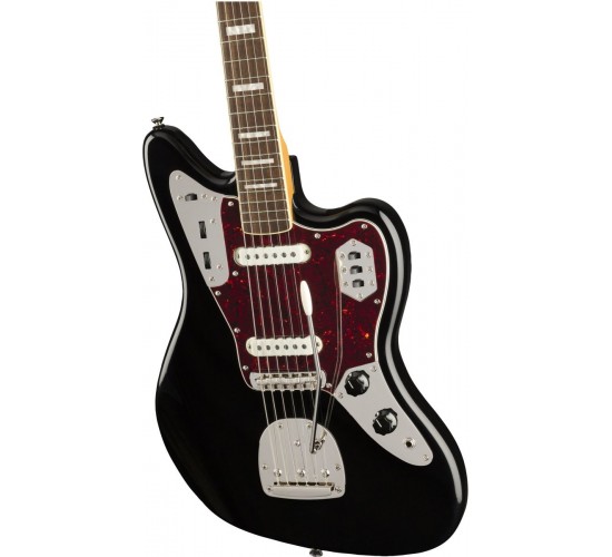 Fender Squier Classic Vibe '70s Jaguar LRL BK электрогитара, цвет черный