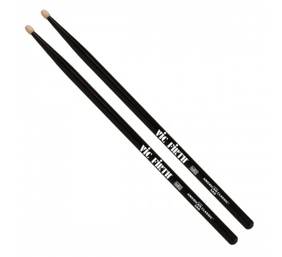 Vic Firth 5AB барабанные палочки 5A, черного цвета