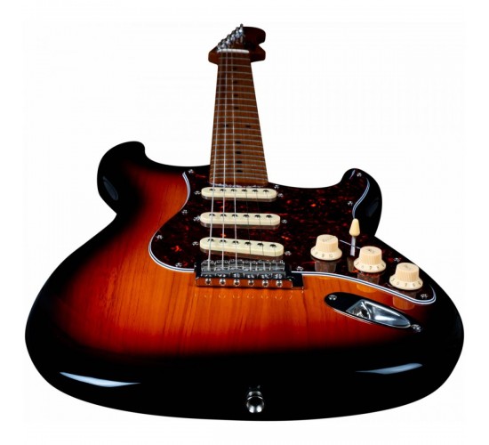 JET JS-300 SB электрогитара, Stratocaster, SSS, tremolo, цвет sunburst