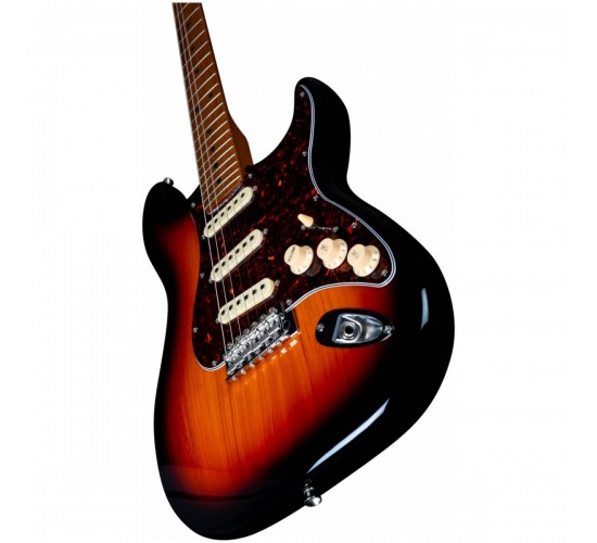 JET JS-300 SB электрогитара, Stratocaster, SSS, tremolo, цвет sunburst
