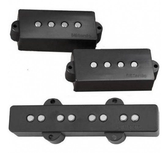 DiMarzio DP251BK Area P + J™ (set) комплект звукоснимателей, 4-струнный, чёрный