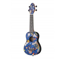 Ortega K2-SP Keiki Designer Series Укулеле сопрано, с чехлом и тюнером