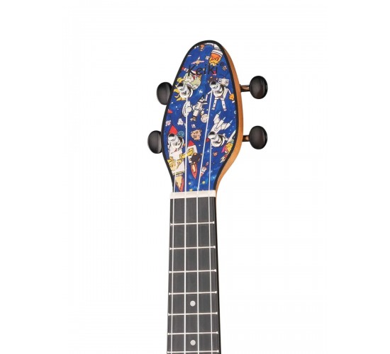 Ortega K2-SP Keiki Designer Series Укулеле сопрано, с чехлом и тюнером
