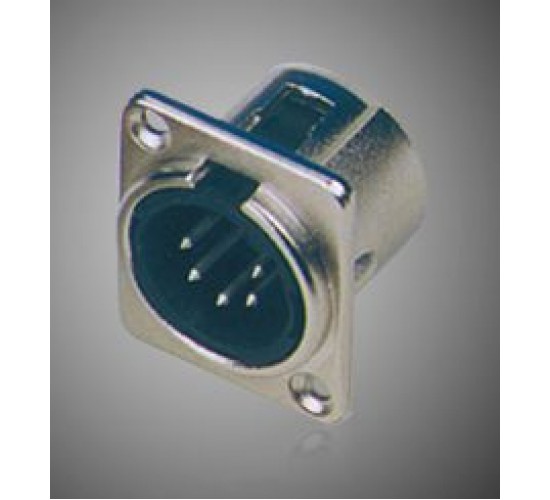 Soundking CA222 Разъем панельный XLR male 5Р 5-пиновый