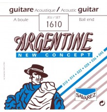 Savarez 1610 Argentine Ball End 10-45 струны для акустической гитары
