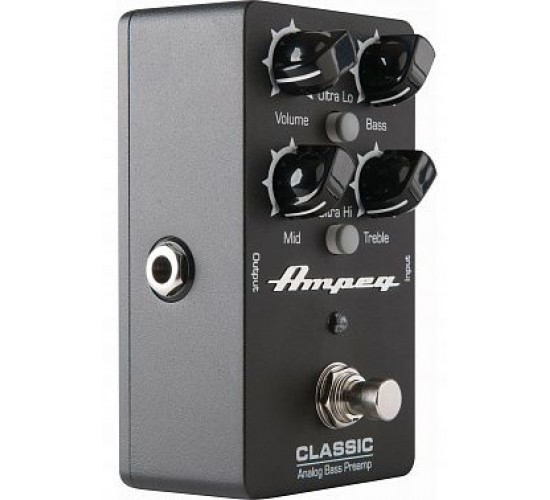 Ampeg Classic Analog Bass Preamp напольный басовый предусилитель педаль