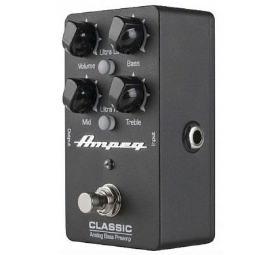 Ampeg Classic Analog Bass Preamp напольный басовый предусилитель педаль