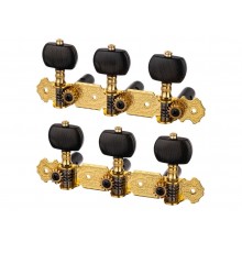 Alice AOS-020V3P Комплект колковой механики для классической гитары, с втулками