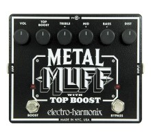 Electro-Harmonix Metal Muff Distortion with Top Boost гитарный эффект