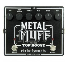Electro-Harmonix Metal Muff Distortion with Top Boost гитарный эффект