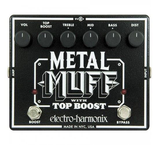 Electro-Harmonix Metal Muff Distortion with Top Boost гитарный эффект