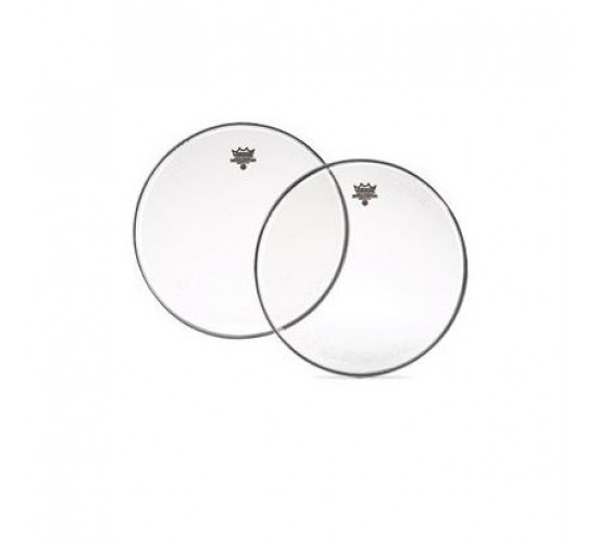 Remo Emperor 16" Clear двойной прозраный пластик