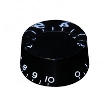 Hosco KB-110I Ручка потенциометра, черная, дюймы