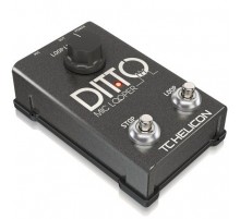 TC Helicon Ditto MIC Looper вокальная педаль эффектов, лупер