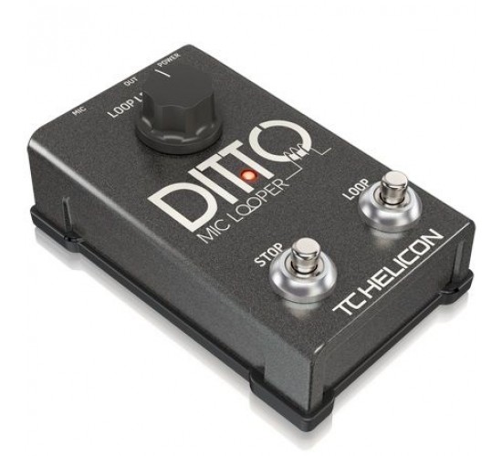 TC Helicon Ditto MIC Looper вокальная педаль эффектов, лупер