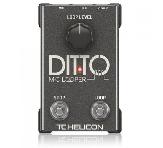 TC Helicon Ditto MIC Looper вокальная педаль эффектов, лупер
