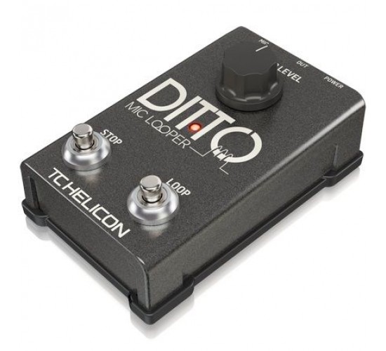 TC Helicon Ditto MIC Looper вокальная педаль эффектов, лупер