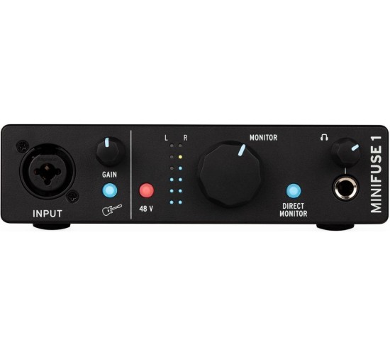 Arturia MiniFuse 1 Black внешняя звуковая карта