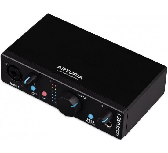 Arturia MiniFuse 1 Black внешняя звуковая карта